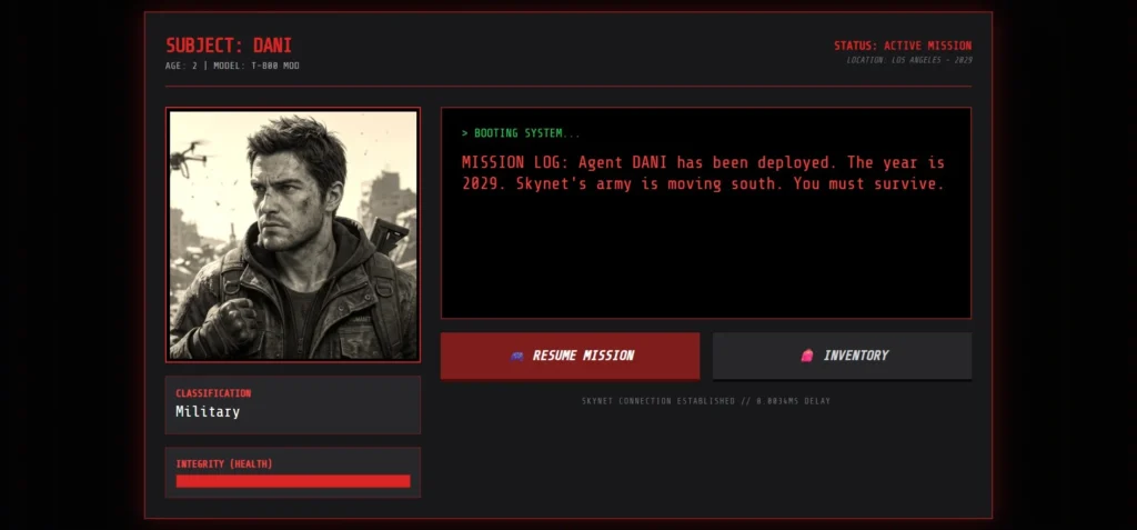 image of a game of terminator
